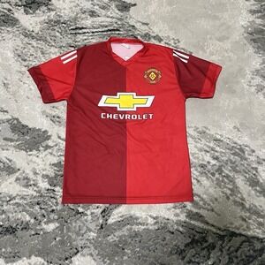 Manchester United Football Jersey Men Sz S Red ‎ Soccer Pogba #6